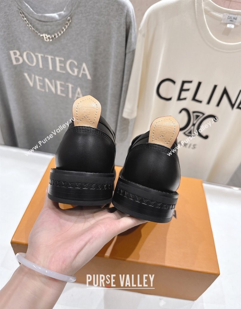 Louis Vuitton LV Bubble Loafers in Calf Leather Black 2025 1AIJHI (MD-251022072)