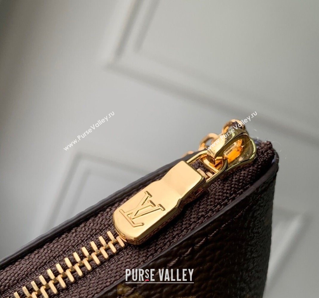 Louis Vuitton Vivienne Wintery Travel Key Pouch Monogram Canvas/Blue 2025 M15341 (KI-251125107)