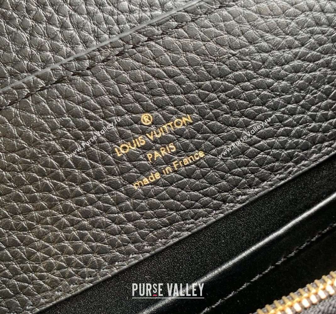 Louis Vuitton Capucines BB Bag in Taurillon Leather Black 2025 M25862 (KI-251125091)