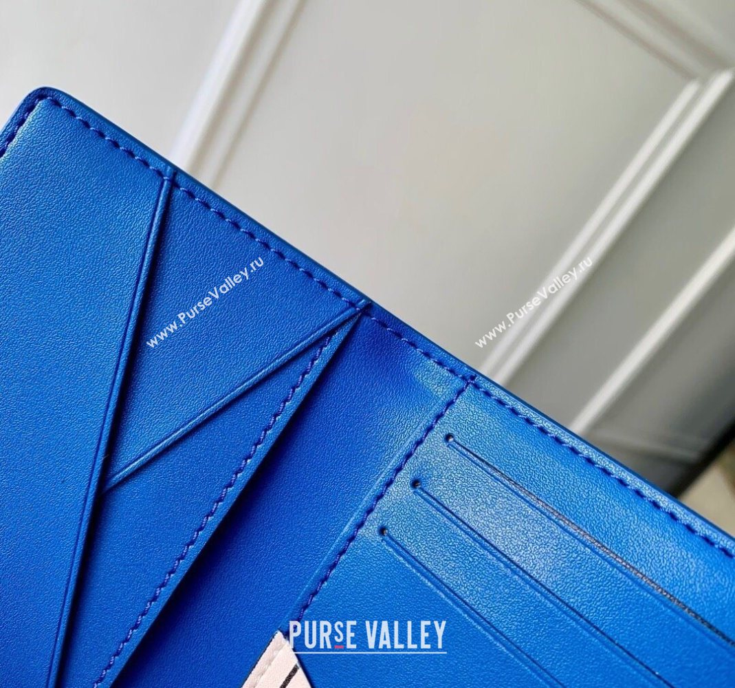 Louis Vuitton Pocket Organizer Wallet in Epi Leather Blue 2025 M25798 (KI-251126004)