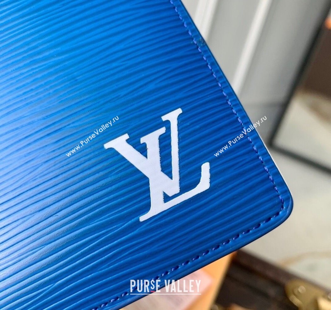 Louis Vuitton Multiple Wallet in Epi Leather Blue 2025 M25801 (KI-251126001)