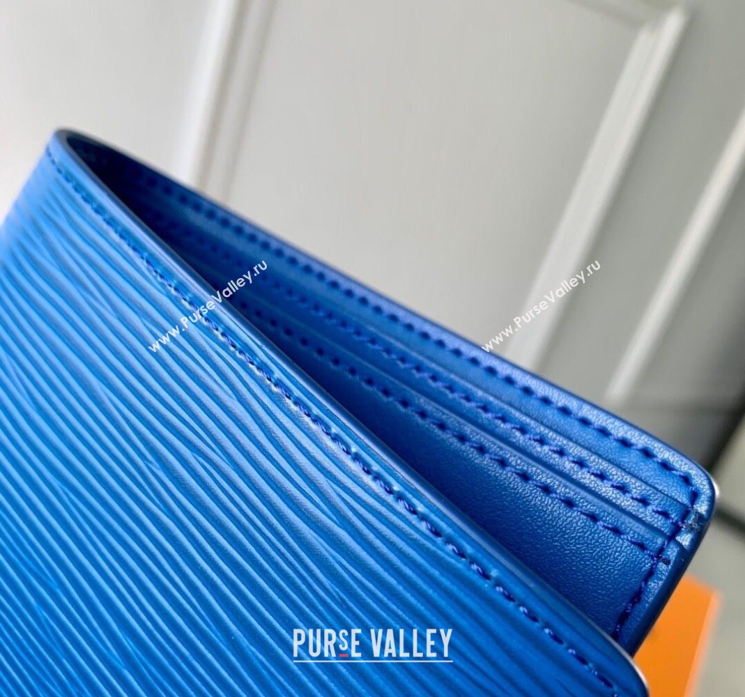 Louis Vuitton Multiple Wallet in Epi Leather Blue 2025 M25801 (KI-251126001)