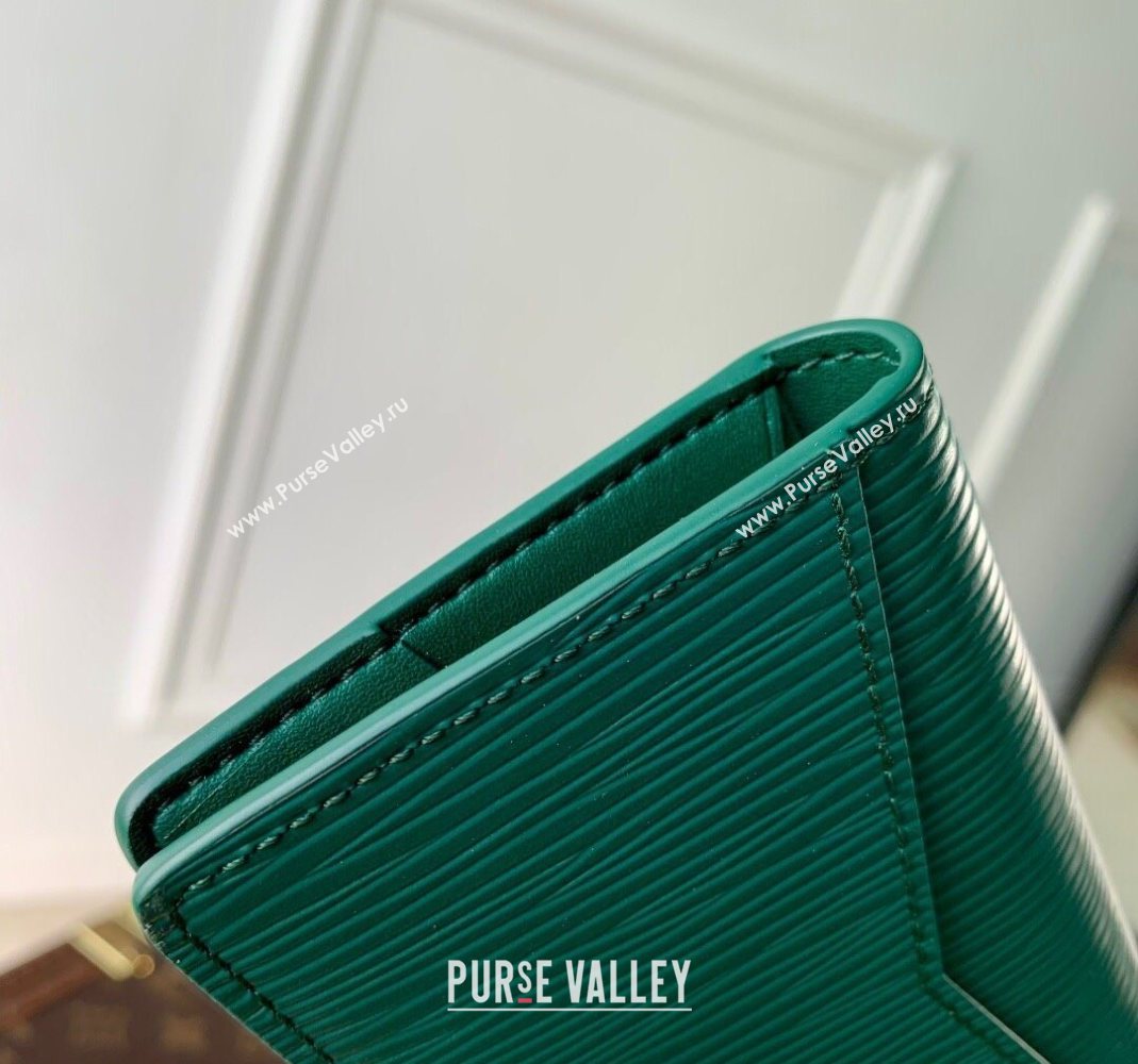 Louis Vuitton Pocket Organizer Wallet in Epi Leather Green 2025 M25797 (KI-251126005)