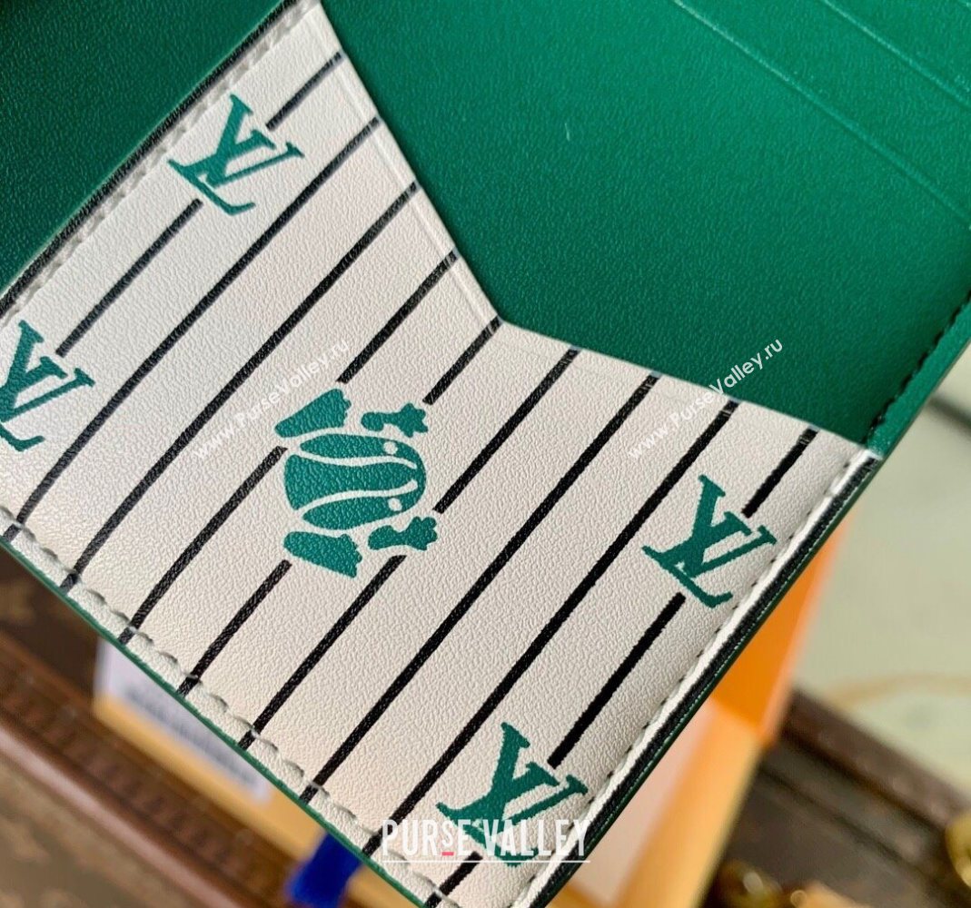 Louis Vuitton Pocket Organizer Wallet in Epi Leather Green 2025 M25797 (KI-251126005)