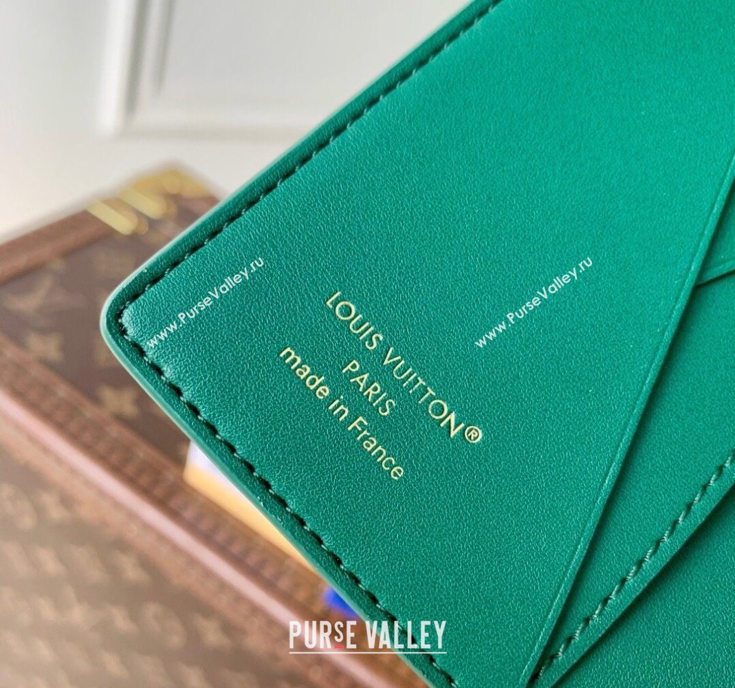 Louis Vuitton Pocket Organizer Wallet in Epi Leather Green 2025 M25797 (KI-251126005)