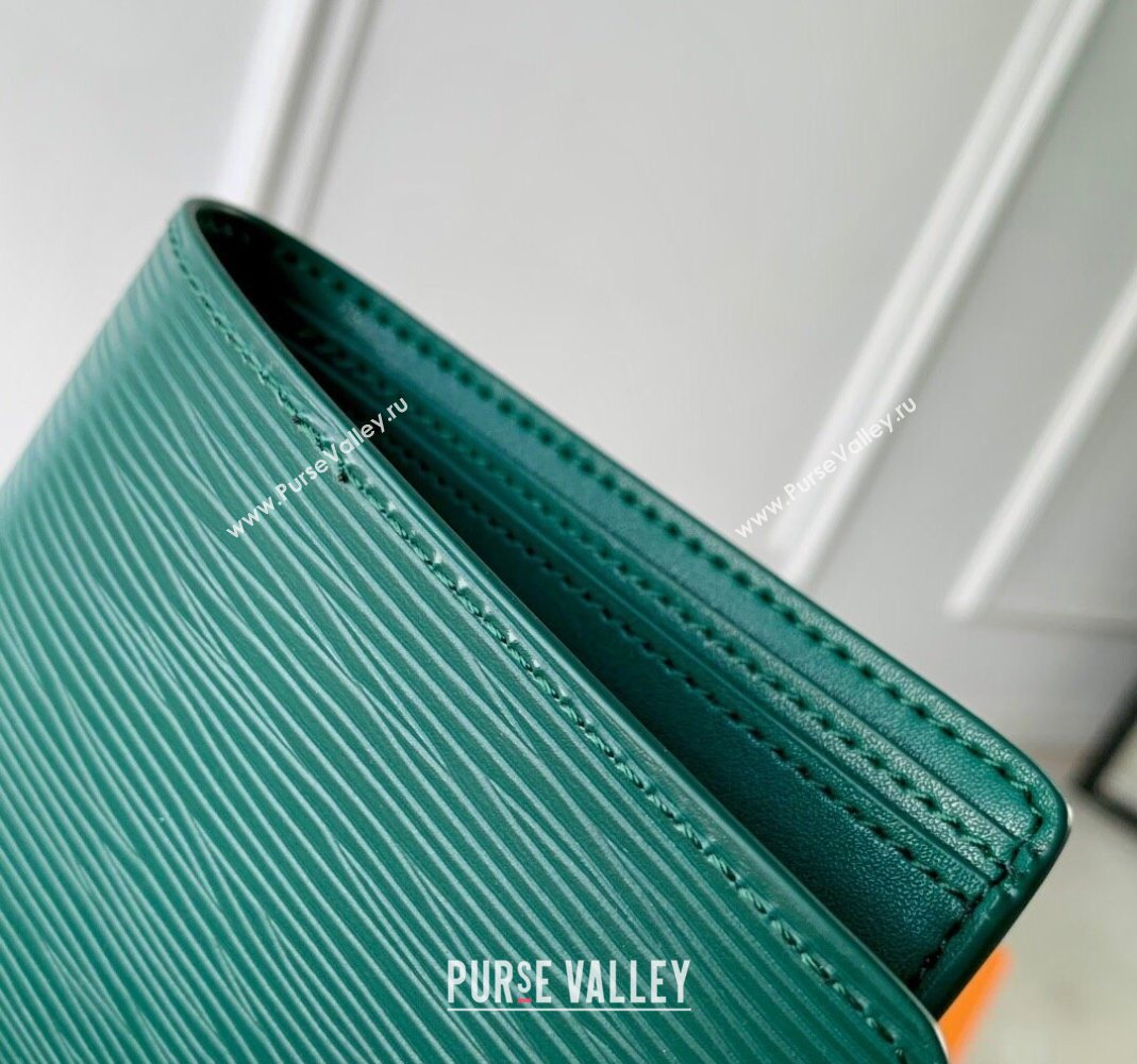 Louis Vuitton Multiple Wallet in Epi Leather Green 2025 M25801 (KI-251126002)