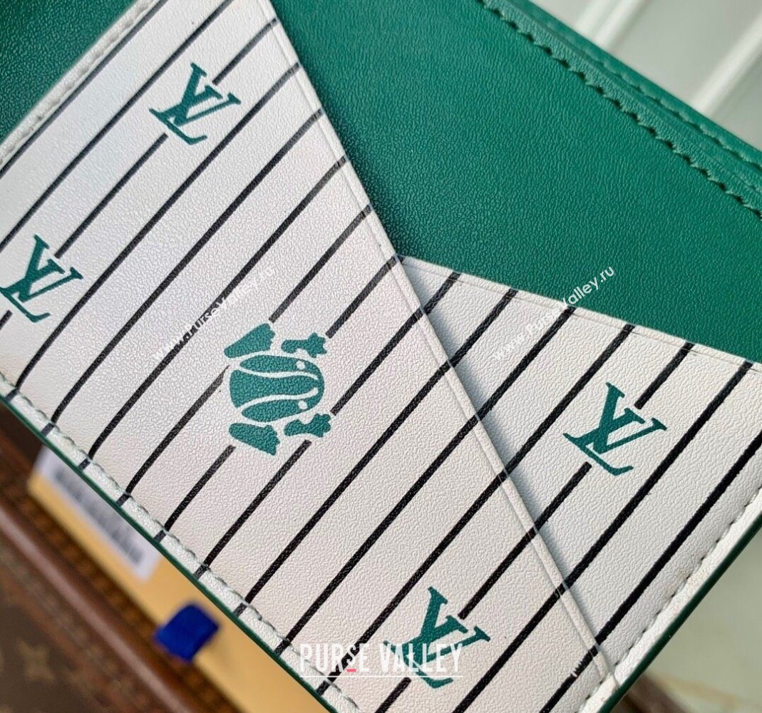 Louis Vuitton Multiple Wallet in Epi Leather Green 2025 M25801 (KI-251126002)