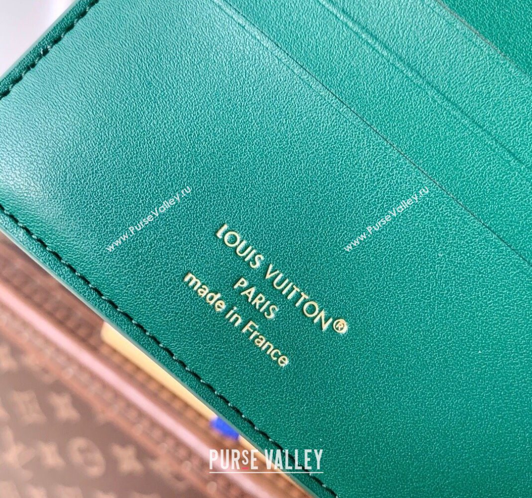 Louis Vuitton Multiple Wallet in Epi Leather Green 2025 M25801 (KI-251126002)