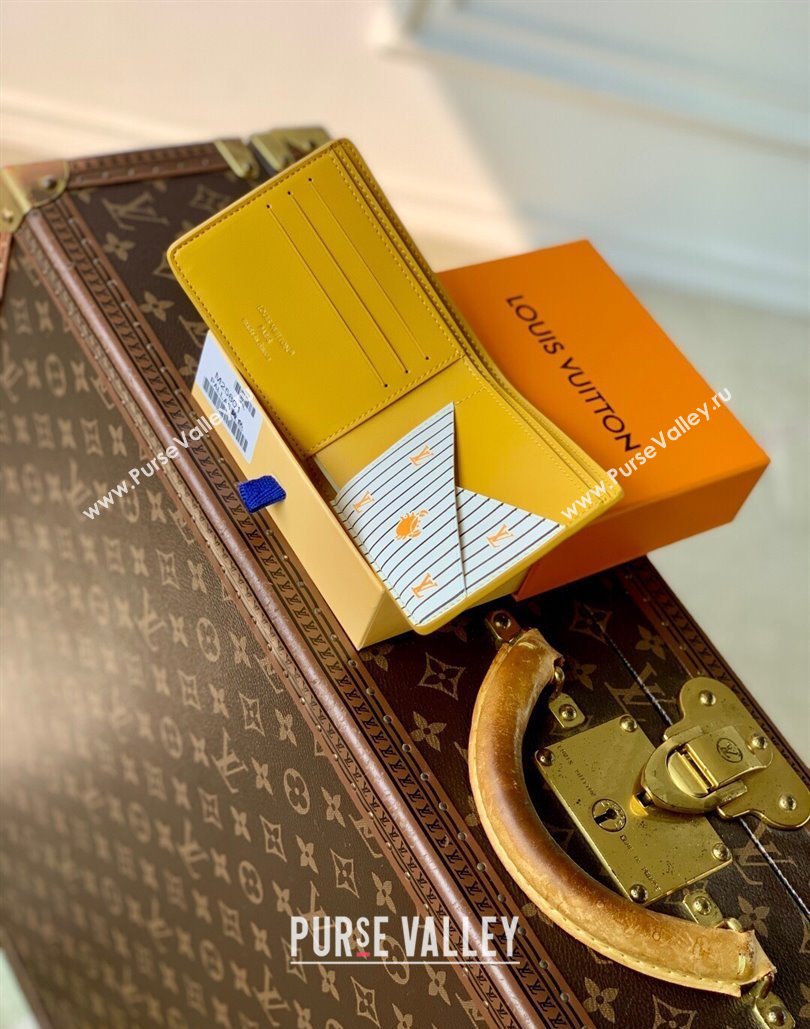 Louis Vuitton Multiple Wallet in Epi Leather Yellow 2025 M25801 (KI-251126003)