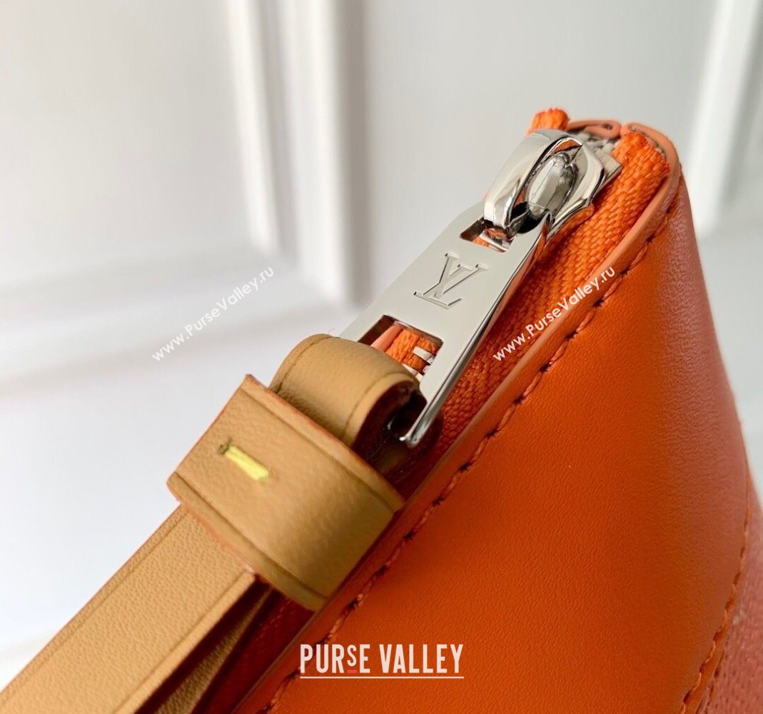 Louis Vuitton Pochette Voyage Souple Pouch in Monogram Heritage Canvas M12665 Orange 2025 (KI-251126050)