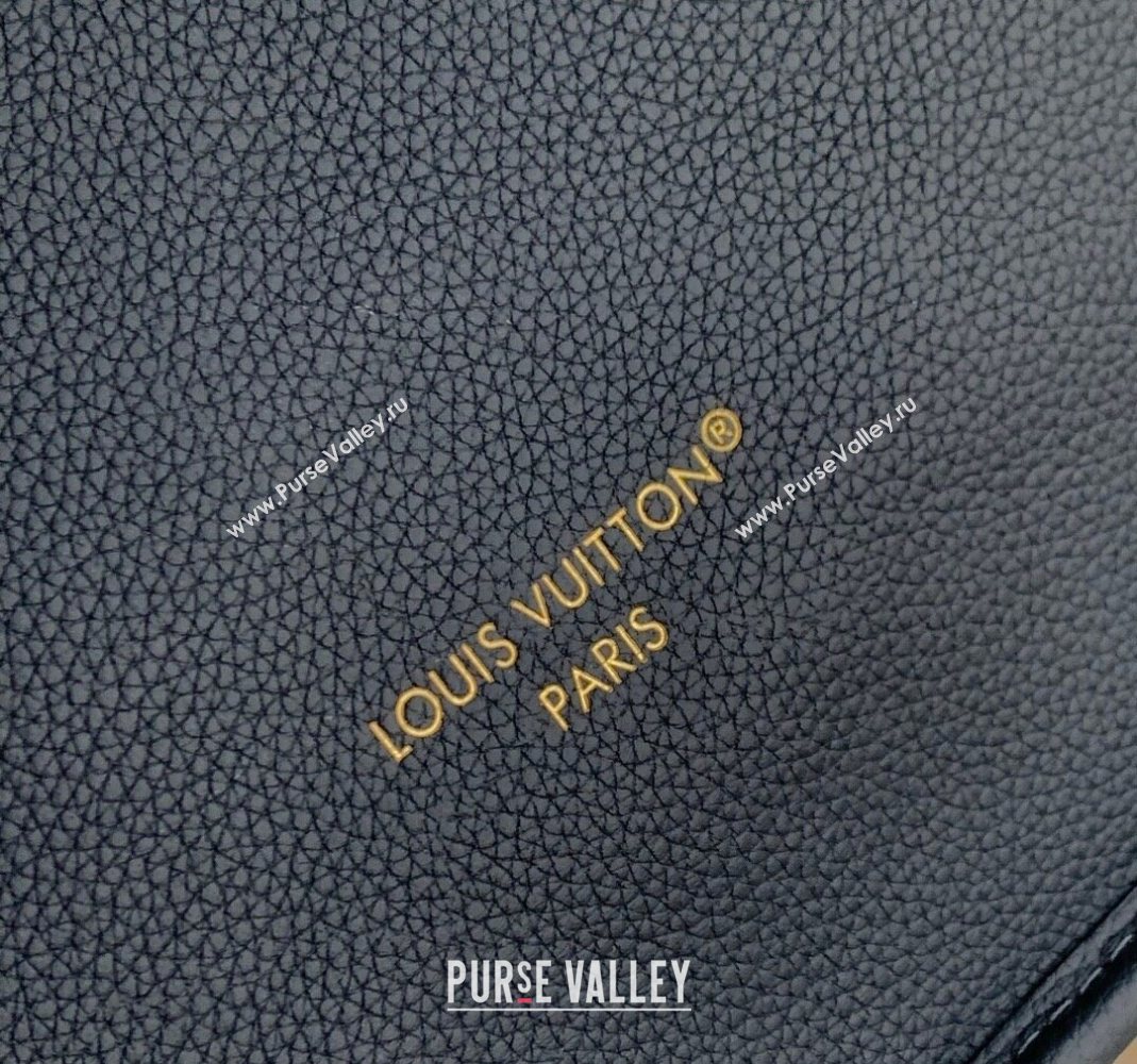 Louis Vuitton Neverfull Bandouliere Inside Out MM Tote bag Monogram Canvas/Navy Blue Leather 2025 M14994 (KI-251125088)