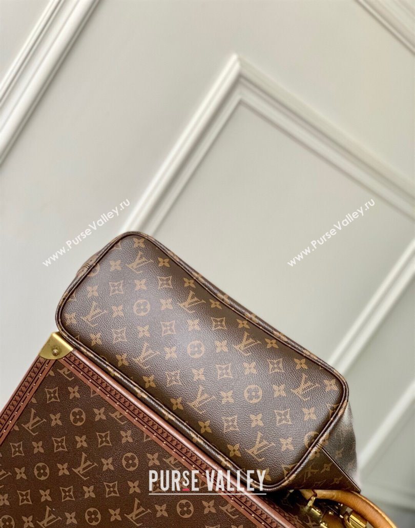 Louis Vuitton Neverfull Bandouliere Inside Out MM Tote bag Monogram Canvas/Navy Blue Leather 2025 M14994 (KI-251125088)
