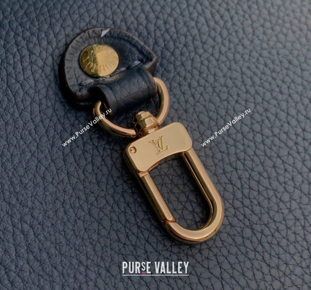 Louis Vuitton Neverfull Bandouliere Inside Out MM Tote bag Monogram Canvas/Navy Blue Leather 2025 M14994 (KI-251125088)