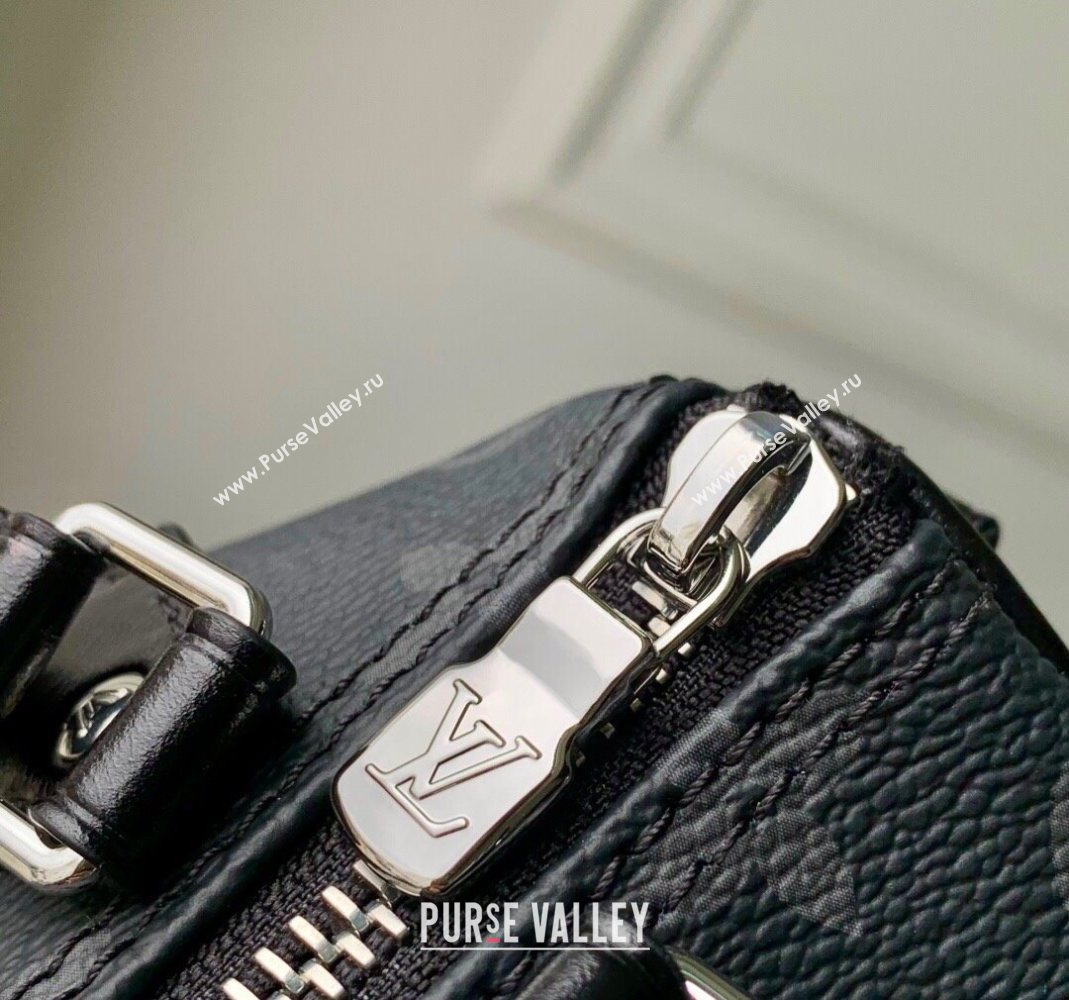 Louis Vuitton Nano Speedy Bag in Black Monogram Eclipse Canvas 2025 M26573 (KI-251125083)