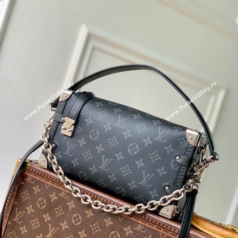 Louis Vuitton Side Trunk MM East West Bag in Black Monogram Eclipse Canvas 2025 M26226 (KI-251125082)
