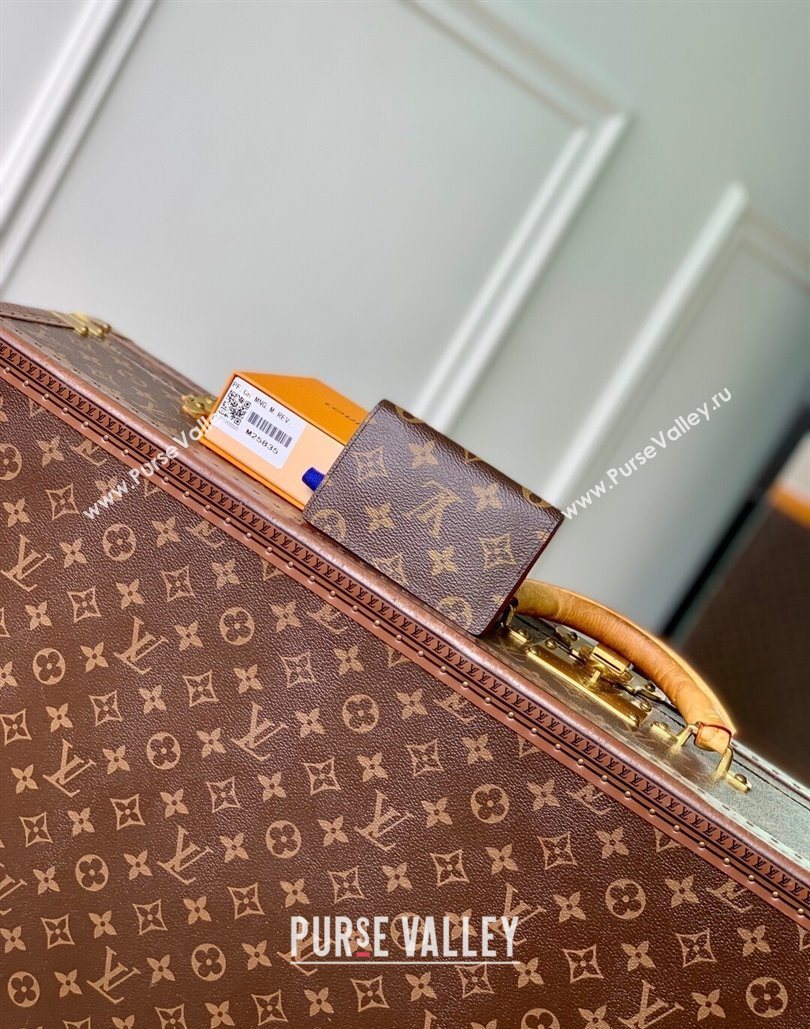 Louis Vuitton Bifold Organizer Wallet in Monogram Canvas/Red 2025 M25835 (KI-251125096)