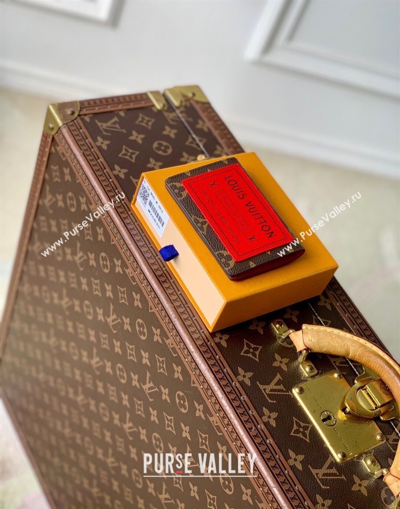 Louis Vuitton Bifold Organizer Wallet in Monogram Canvas/Red 2025 M25835 (KI-251125096)