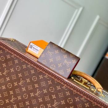 Louis Vuitton Passport Cover Monogram Canvas/Red 2025 M25918 (KI-251125097)