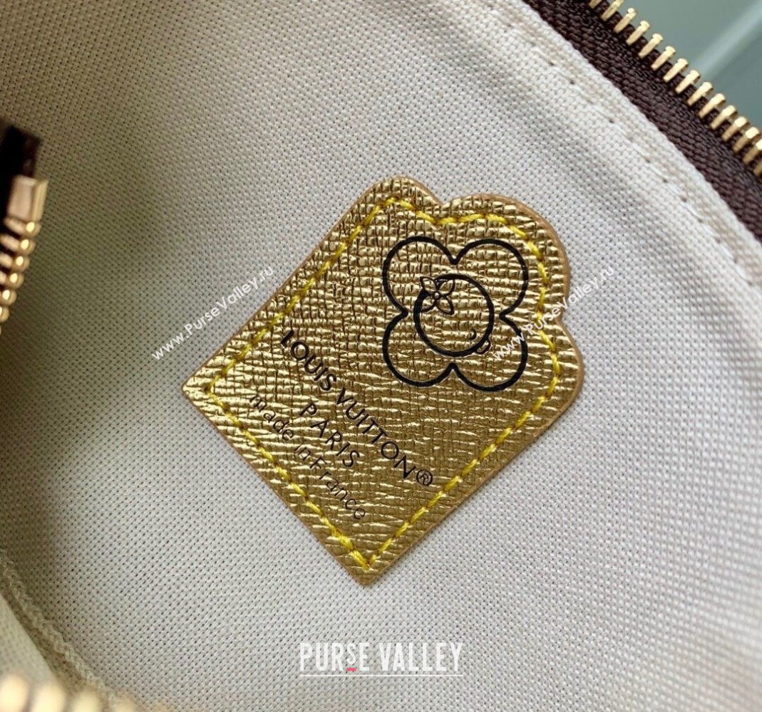 Louis Vuitton Mini Pochette Accessoires bag in Vivienne Winter Holiday Printed 2025 M15328 (KI-251125098)