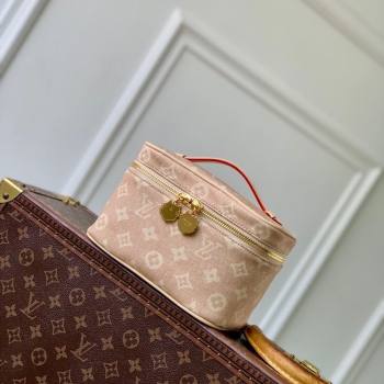 Louis Vuitton Nice Mini Bag in Beige Meowgram Canvas 2025 M15170 (KI-251125112)