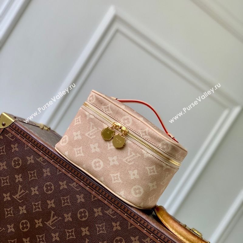 Louis Vuitton Nice Mini Bag in Beige Meowgram Canvas 2025 M15170 (KI-251125112)