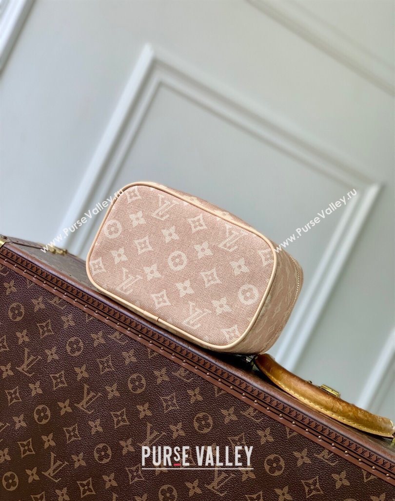 Louis Vuitton Nice Mini Bag in Beige Meowgram Canvas 2025 M15170 (KI-251125112)