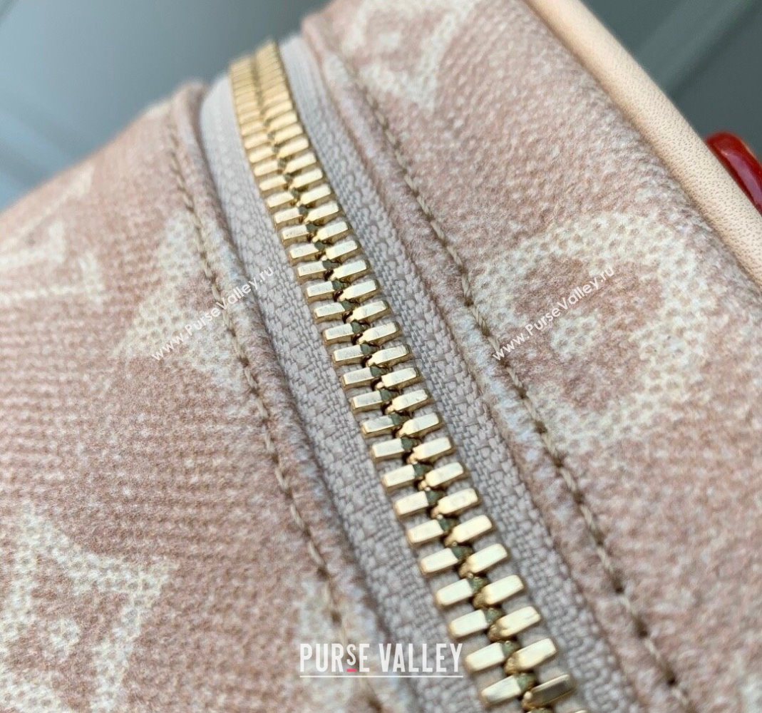 Louis Vuitton Nice Mini Bag in Beige Meowgram Canvas 2025 M15170 (KI-251125112)