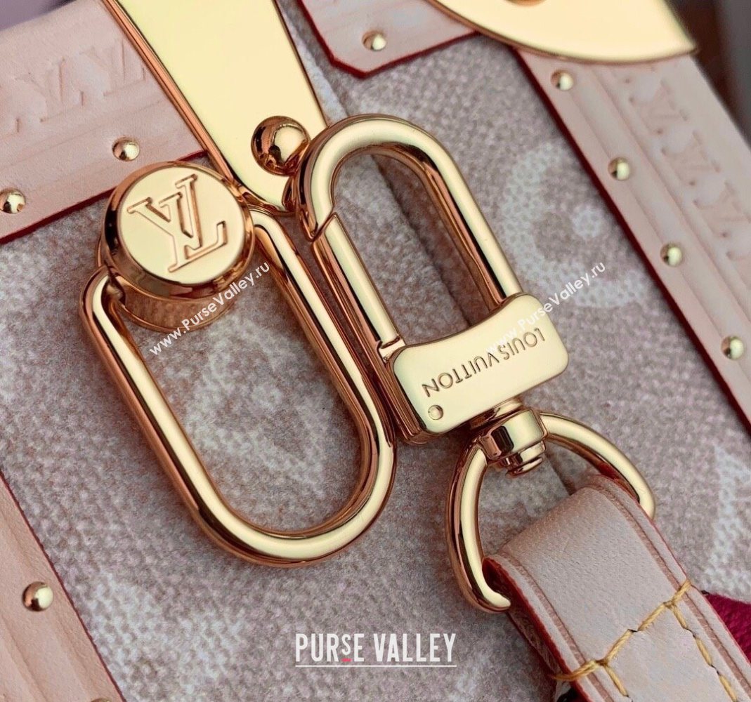 Louis Vuitton Petite Valise Box Bag in Beige Meowgram Canvas 2025 M14592 (KI-251125113)