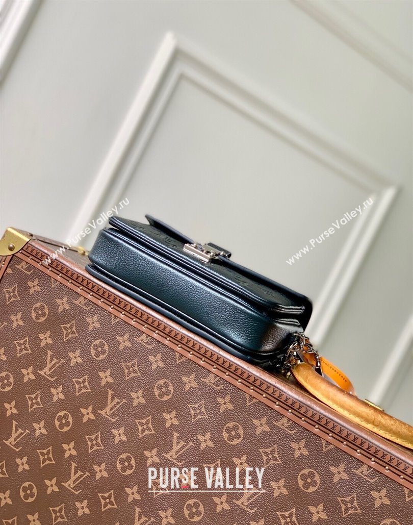 Louis Vuitton Pochette Metis East West Bag in Shimmery Ink Monogram Leather 2025 M26456 (KI-251126010)