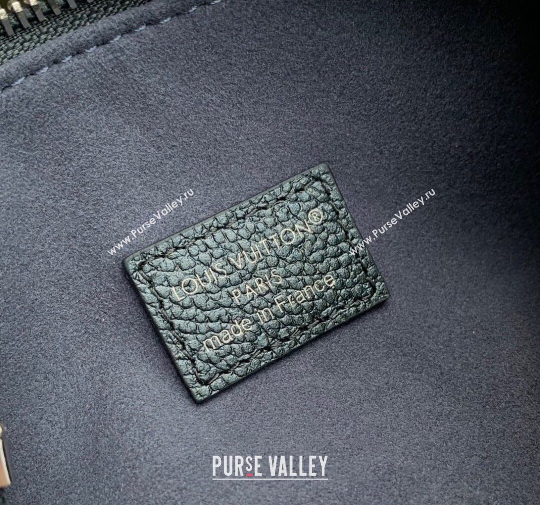 Louis Vuitton Nano Speedy Bag in Monogram Leather Shimmery Ink Blue 2025 M26510 (KI-251126012)