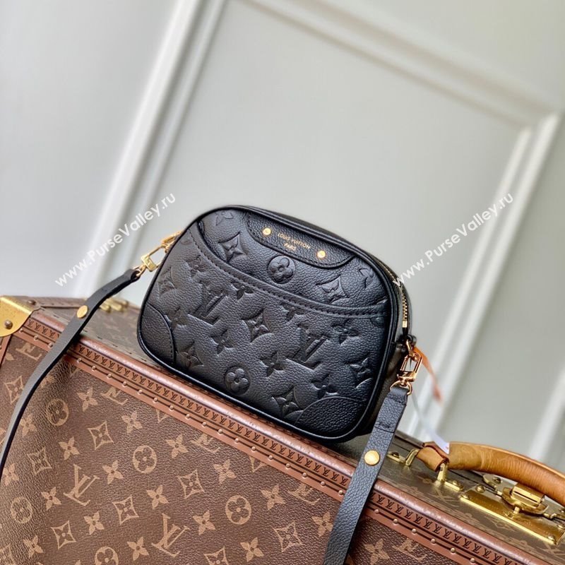 Louis Vuitton Tiny Camera Bag in Monogram Leather Black 2025 M25518 (KI-251126015)