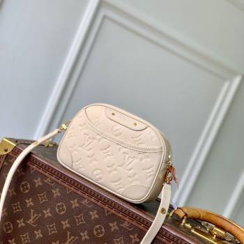 Louis Vuitton Tiny Camera Bag in Monogram Leather Creme White 2025 M26509 (KI-251126014)