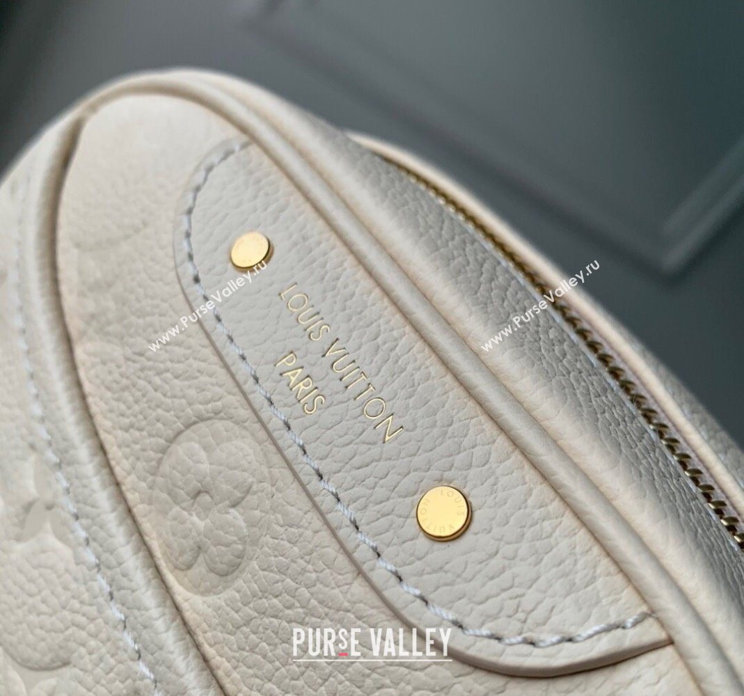 Louis Vuitton Tiny Camera Bag in Monogram Leather Creme White 2025 M26509 (KI-251126014)