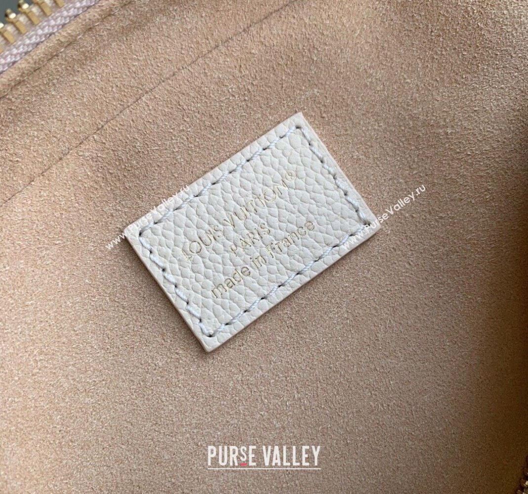 Louis Vuitton Tiny Camera Bag in Monogram Leather Creme White 2025 M26509 (KI-251126014)