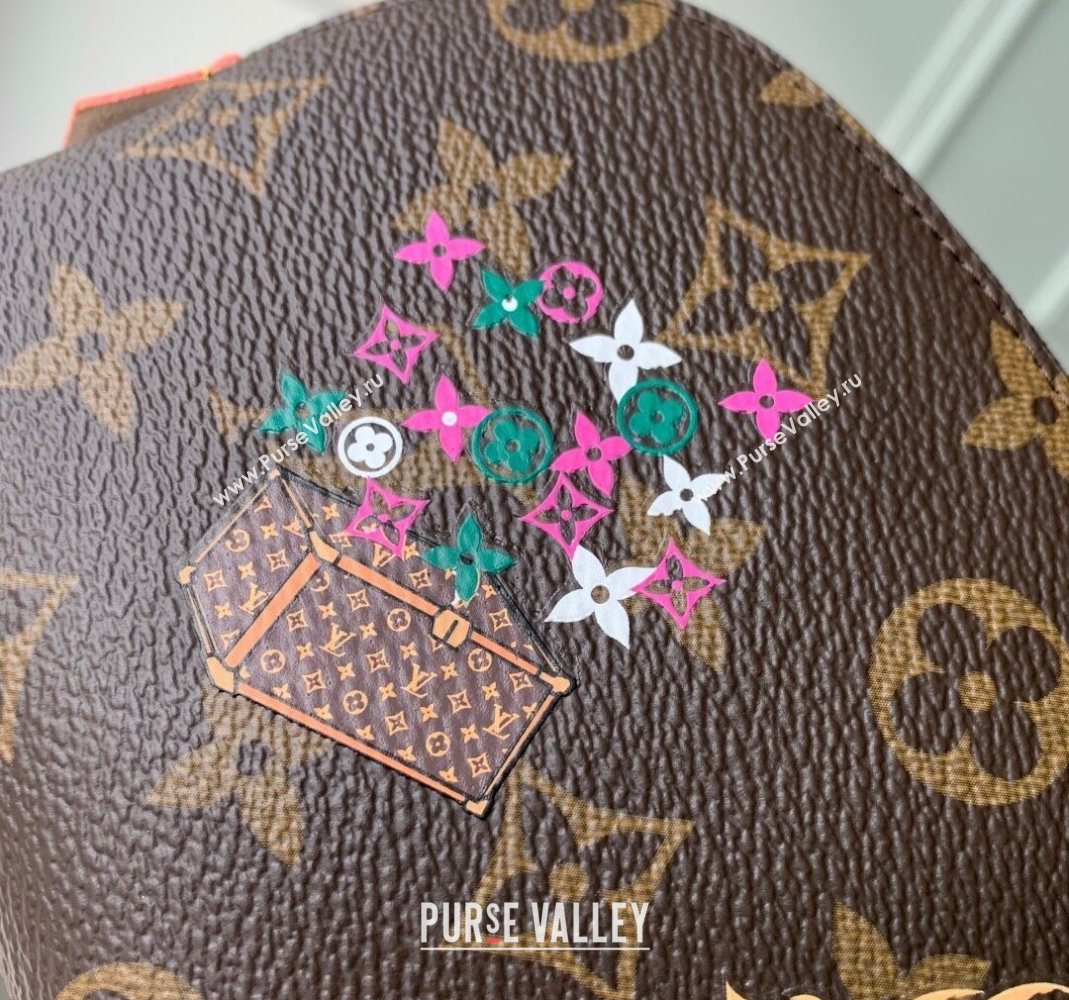 Louis Vuitton Cosmetic Pouch PM Vivienne/Fuchsia Pink 2025 M15359 (KI-251125101)