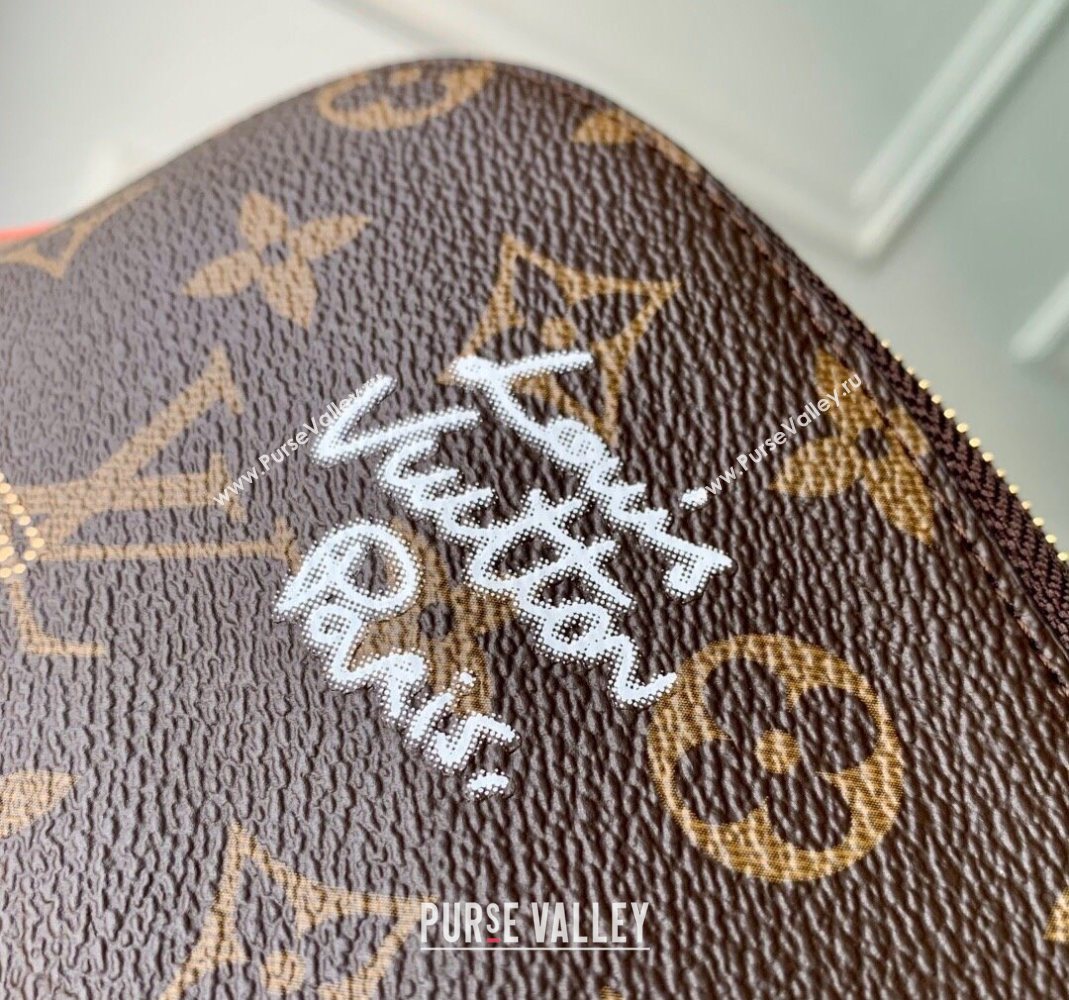 Louis Vuitton Cosmetic Pouch PM Vivienne/Fuchsia Pink 2025 M15359 (KI-251125101)