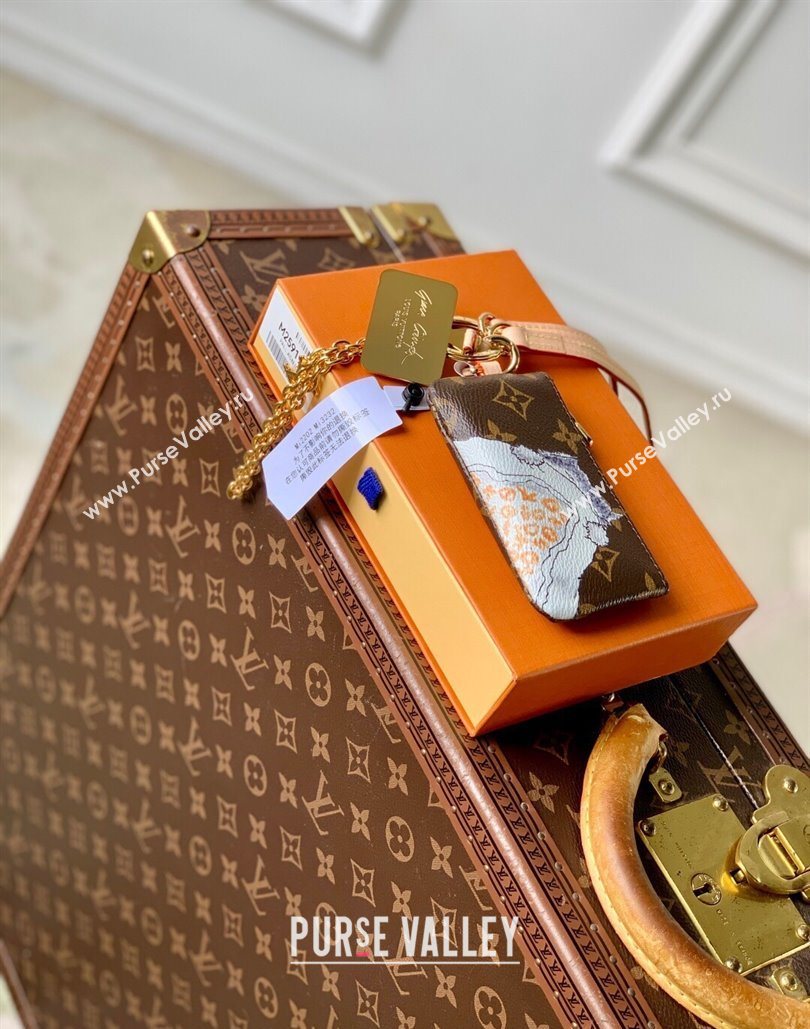 Louis Vuitton Phone Holder with Cat Print 2025 M25919 (KI-251125102)