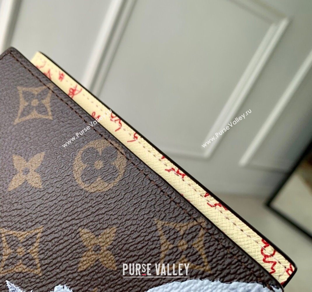 Louis Vuitton Passport Cover with Cat Print 2025 M25753 (KI-251125103)