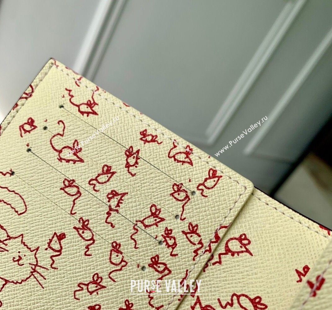 Louis Vuitton Passport Cover with Cat Print 2025 M25753 (KI-251125103)