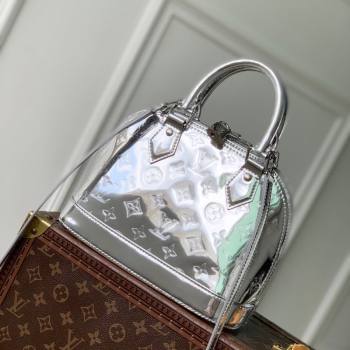 Louis Vuitton Alma BB bag in Silver Coated canvas M26335 2025 (KI-251126021)