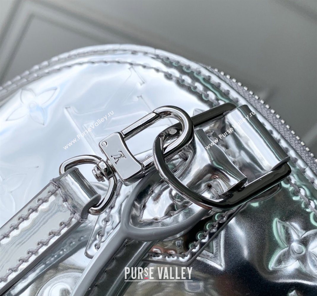 Louis Vuitton Alma BB bag in Silver Coated canvas M26335 2025 (KI-251126021)