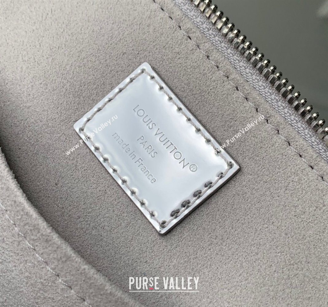 Louis Vuitton Alma BB bag in Silver Coated canvas M26335 2025 (KI-251126021)