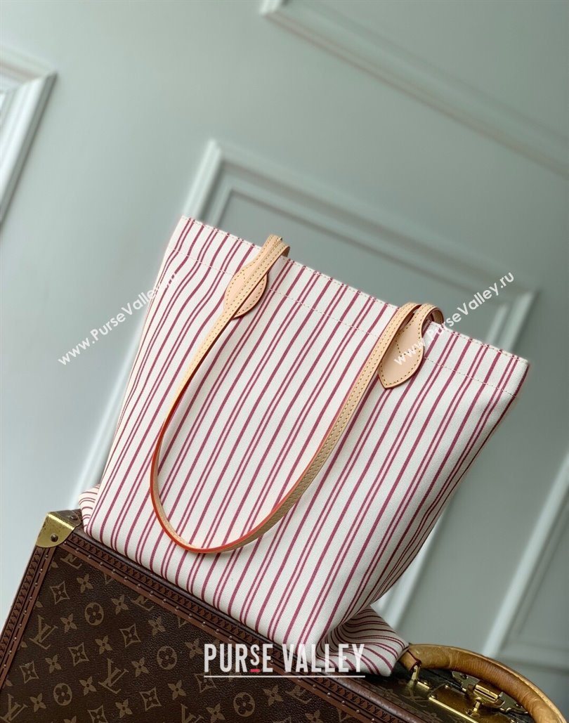 Louis Vuitton Carry It Bag in Beige/Plum Canvas 2025 M15121 (KI-251126026)