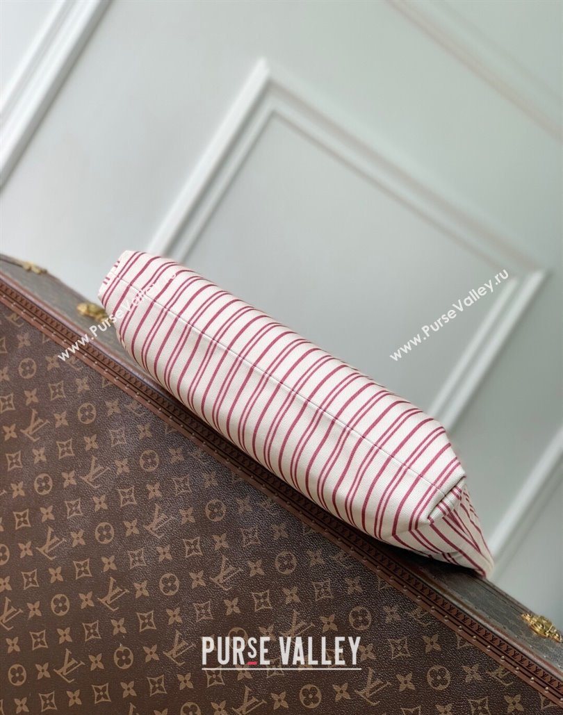 Louis Vuitton Carry It Bag in Beige/Plum Canvas 2025 M15121 (KI-251126026)