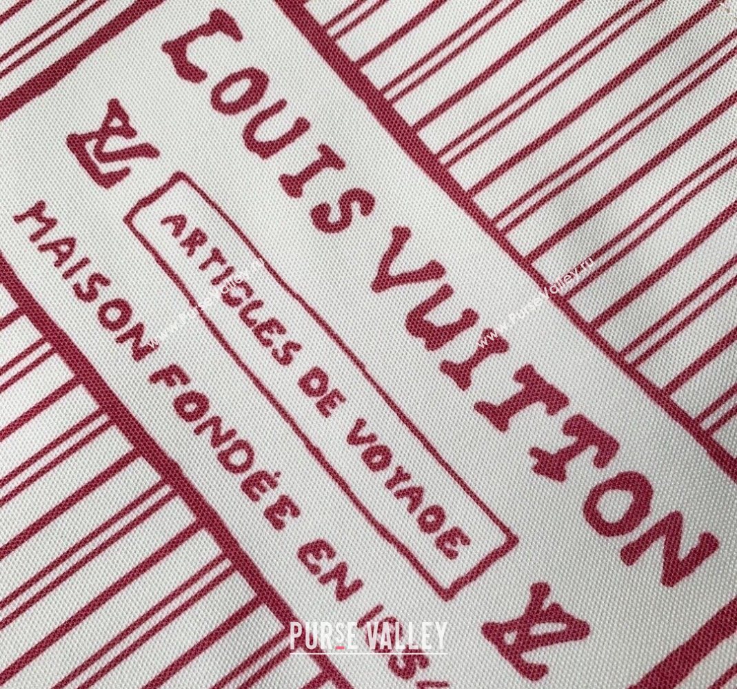 Louis Vuitton Carry It Bag in Beige/Plum Canvas 2025 M15121 (KI-251126026)