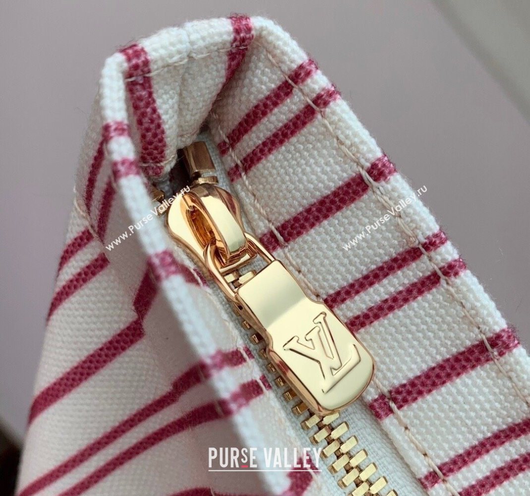 Louis Vuitton Carry It Bag in Beige/Plum Canvas 2025 M15121 (KI-251126026)