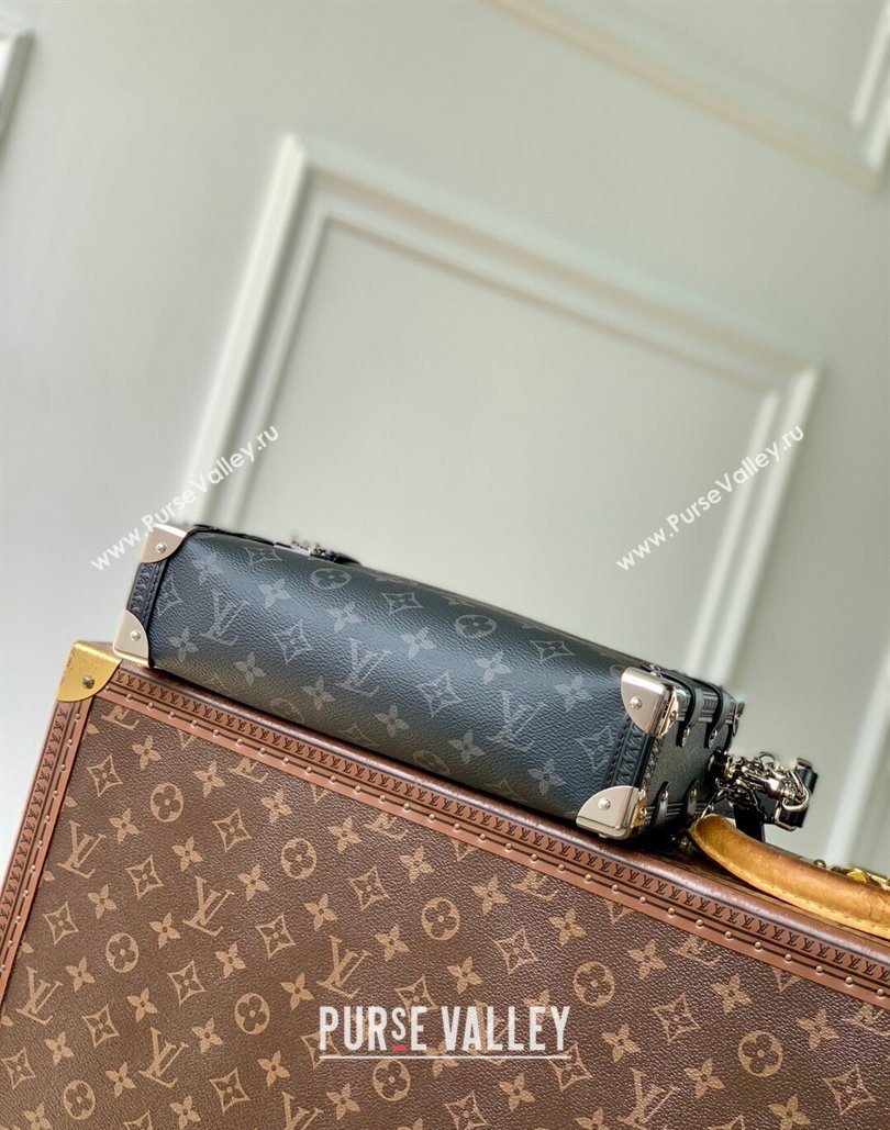 Louis Vuitton Side Trunk MM East West Bag in Black Monogram Eclipse Canvas 2025 M26226 (KI-251125082)