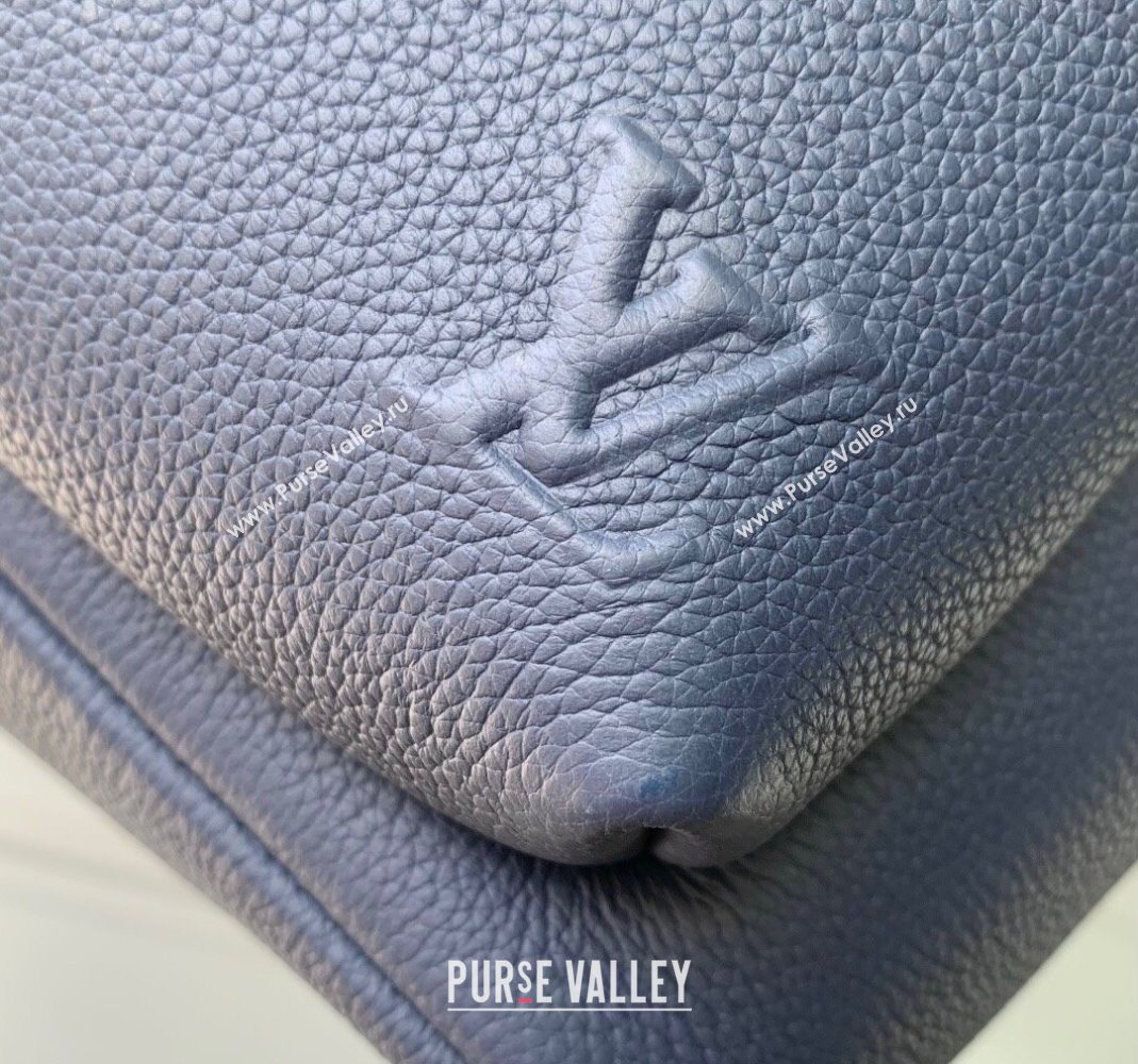 Louis Vuitton Mens Discovery Work Backpack bag in Waxy calfskin Navy Blue 2025 M26022 (KI-251126028)