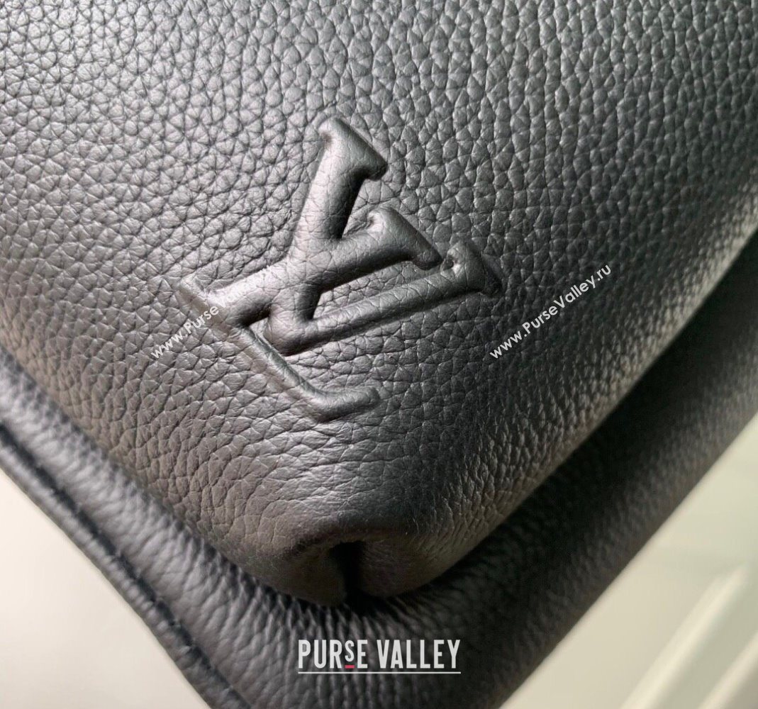 Louis Vuitton Mens Discovery Work Backpack bag in Waxy calfskin Black 2025 M15259 (KI-251126029)