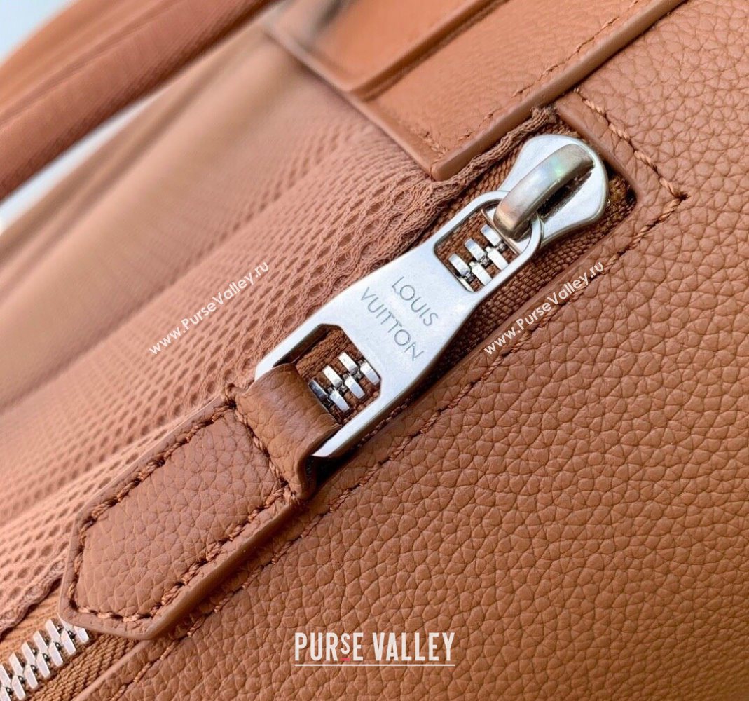 Louis Vuitton Mens Fastline Backpack bag in Tan Brown Waxy calfskin M26023 2025 (KI-251126031)